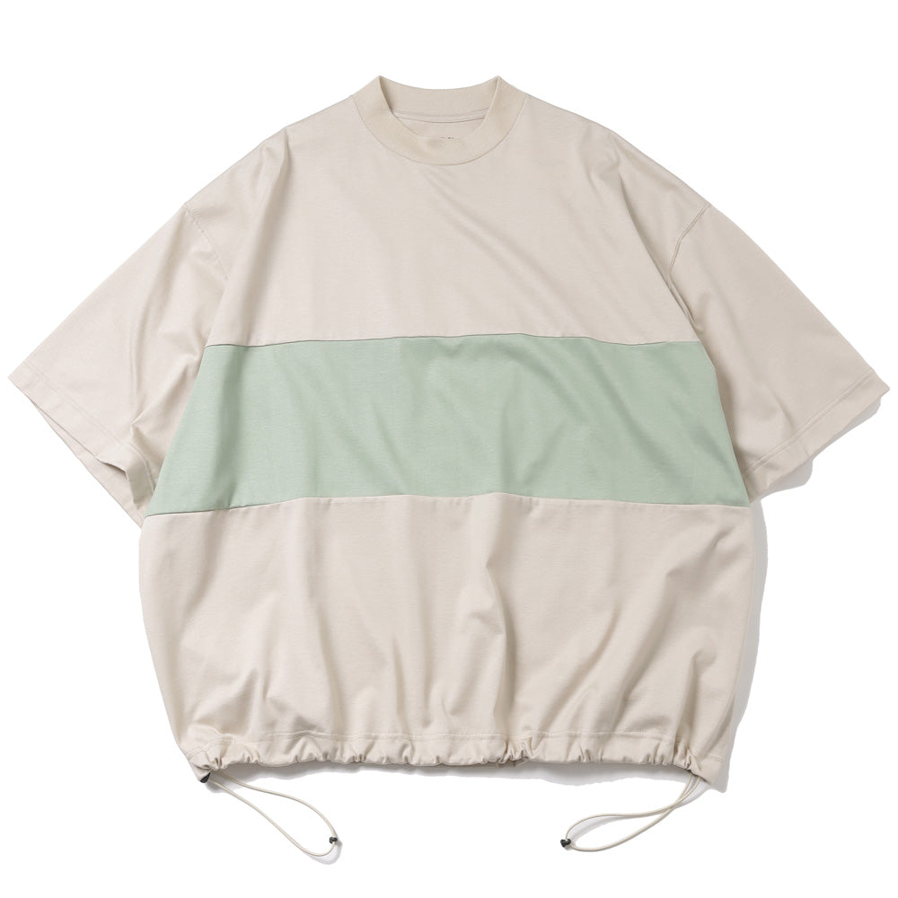 BALLOON COLOR BLOCK SHORT SLEEVE T-SHIRT