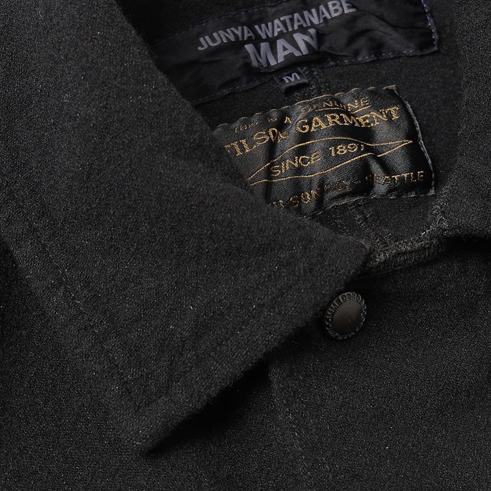 Wool acrylic twill product dyed felt FILSON W name J012