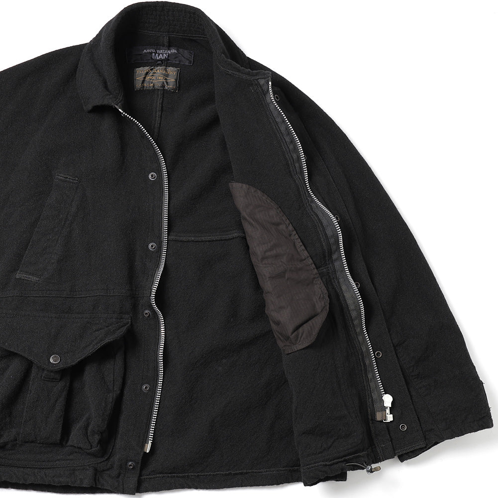 ウールアクリルツイル 製品染縮絨 FILSON Wネーム J012