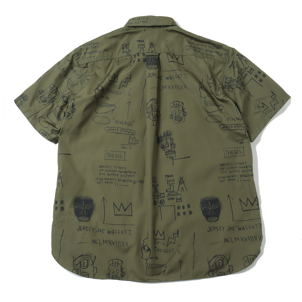 Cotton broadcloth print Jean-Michel Basquiat B023