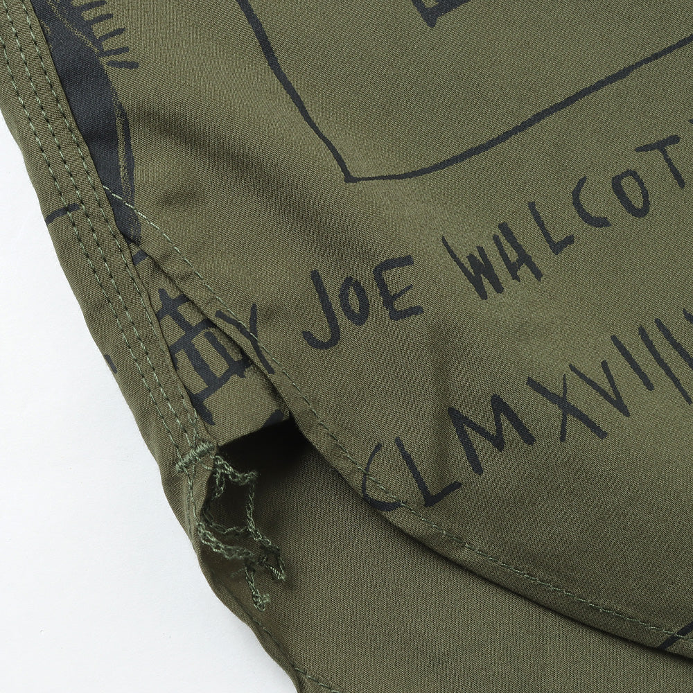 Cotton broadcloth print Jean-Michel Basquiat B023