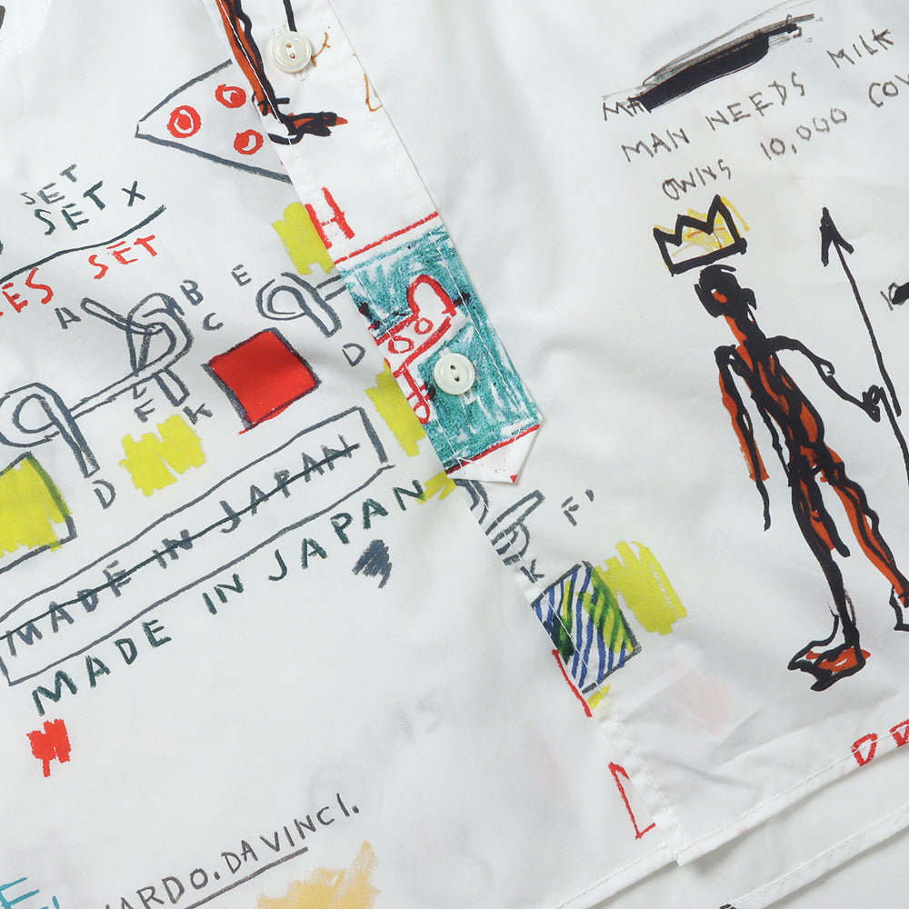Cotton broadcloth print Jean-Michel Basquiat B025