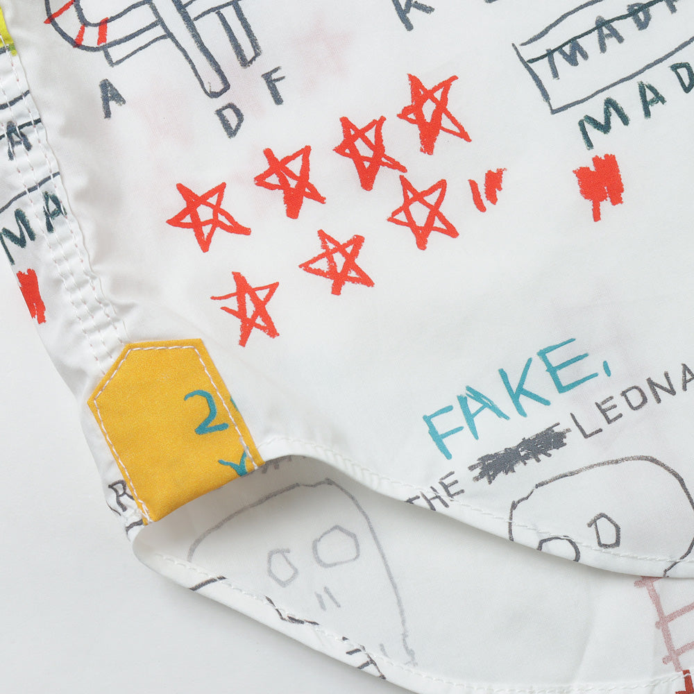 Cotton broadcloth print Jean-Michel Basquiat B025