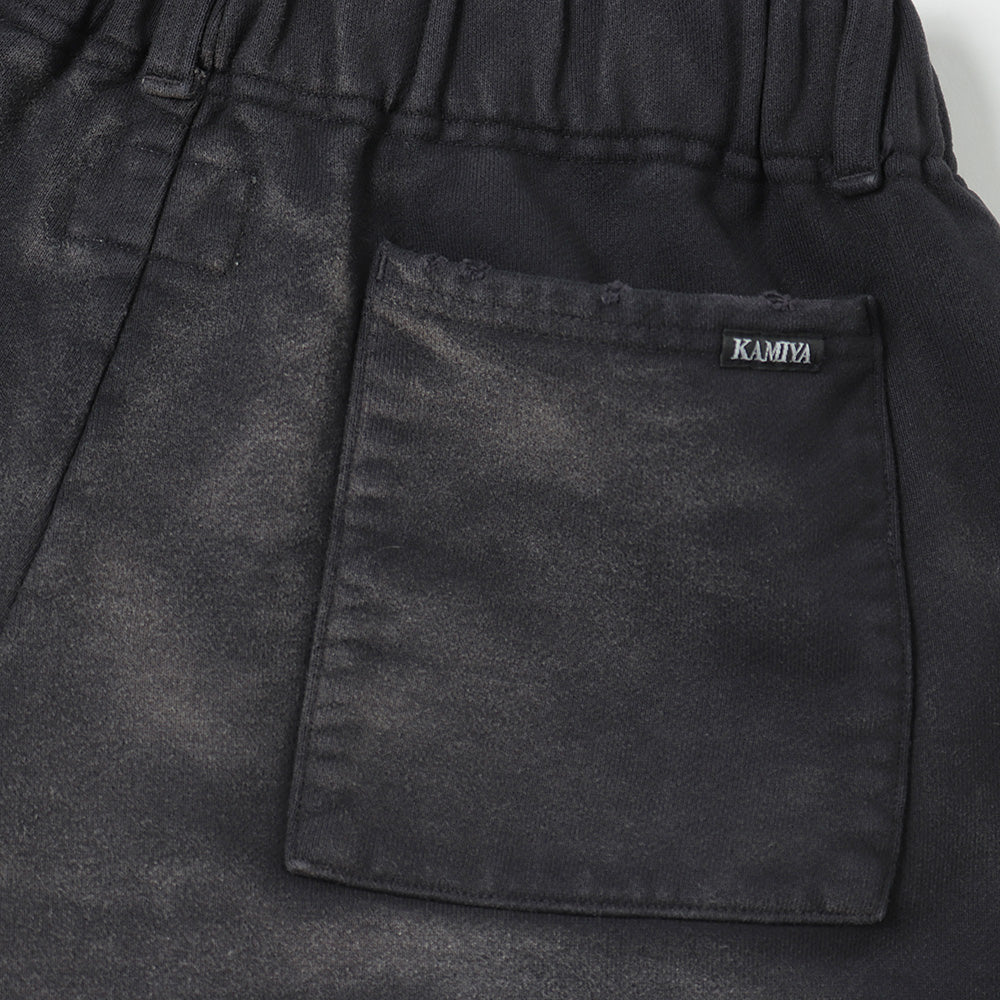 FIRE Distressed Sweat Pants