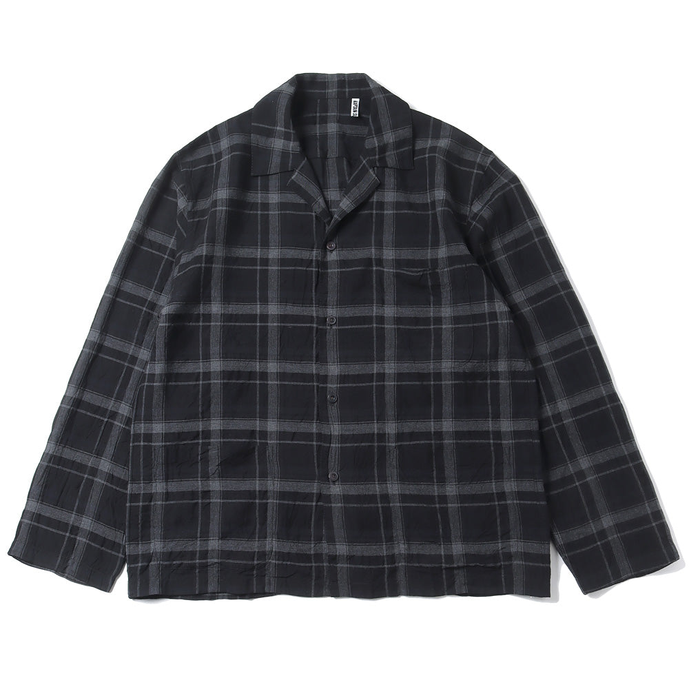 Open Collar Shirt Jacket