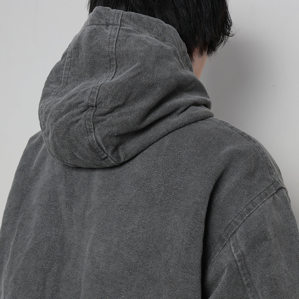Cotton Hemp Hooded Jacket