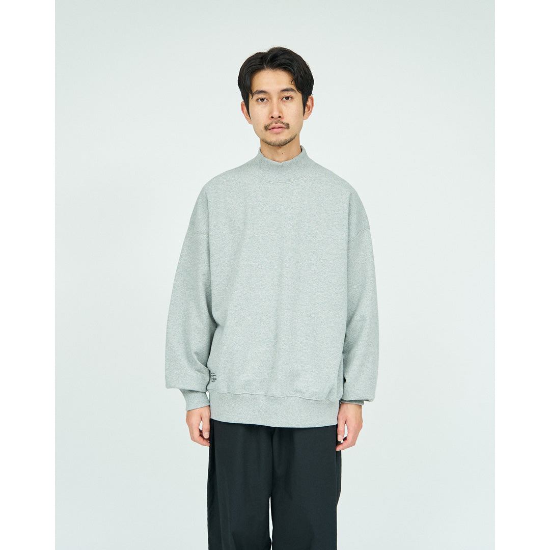 LIGHT OZ MOCK NECK SWEAT