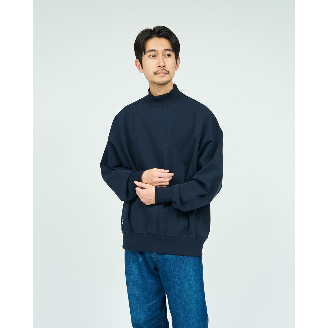 LIGHT OZ MOCK NECK SWEAT
