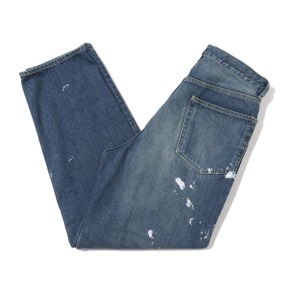 REGULAR FIT JEANS ORGANIC COTTON 12oz DENIM (INDIGO PAINTED)