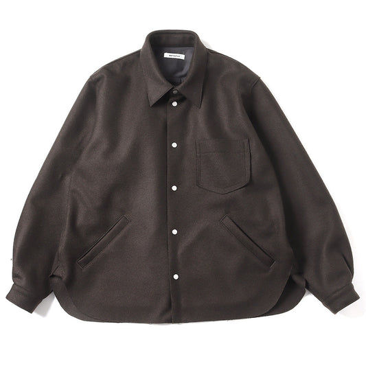 Melton Utility Shirt Jacket