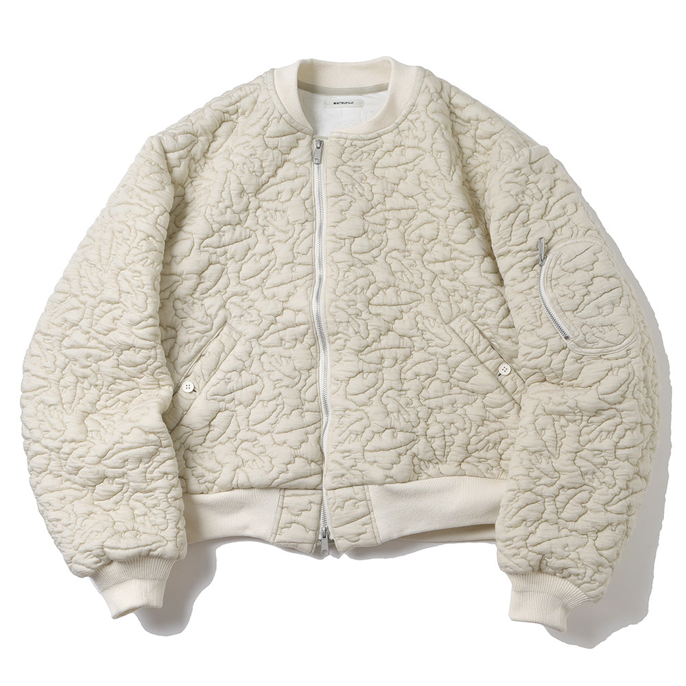 MATSUFUJI  Quilted Jacquard Jacket