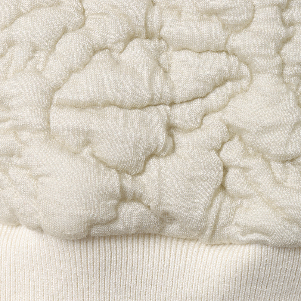 Leaves Quilted Jacquard Jacket