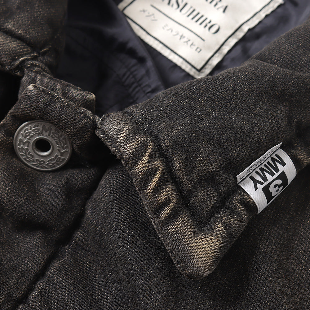 PUFFER DENIM JACKET