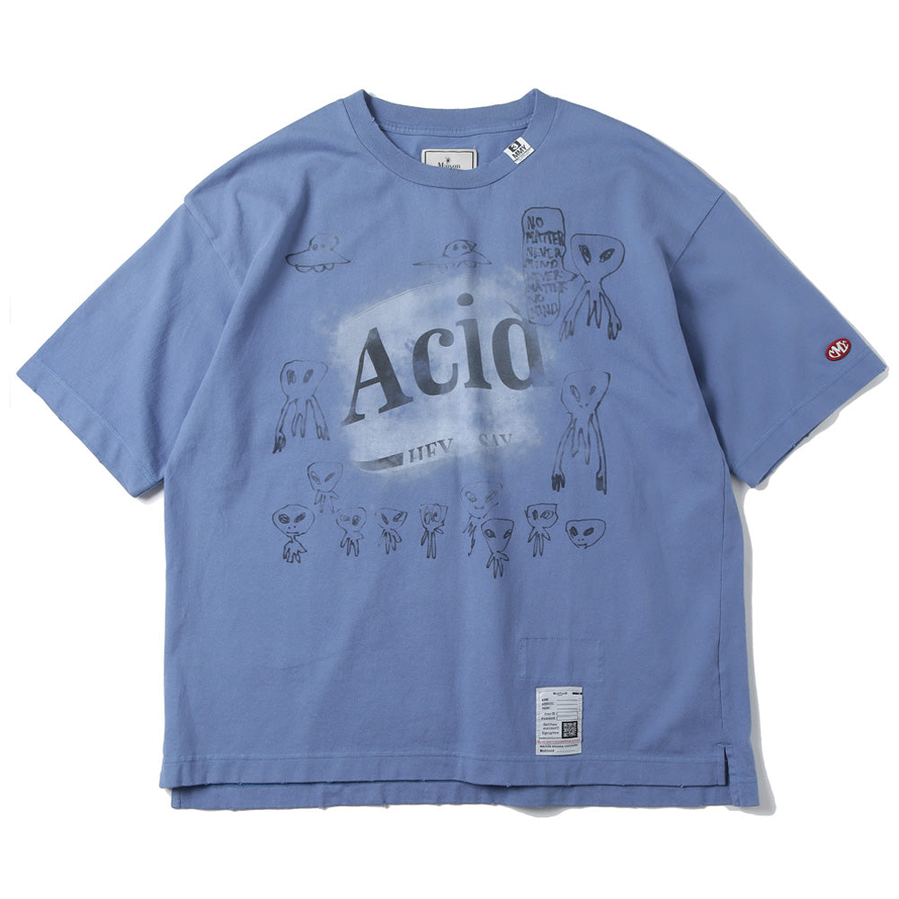 DISTRESSED ACID TEE