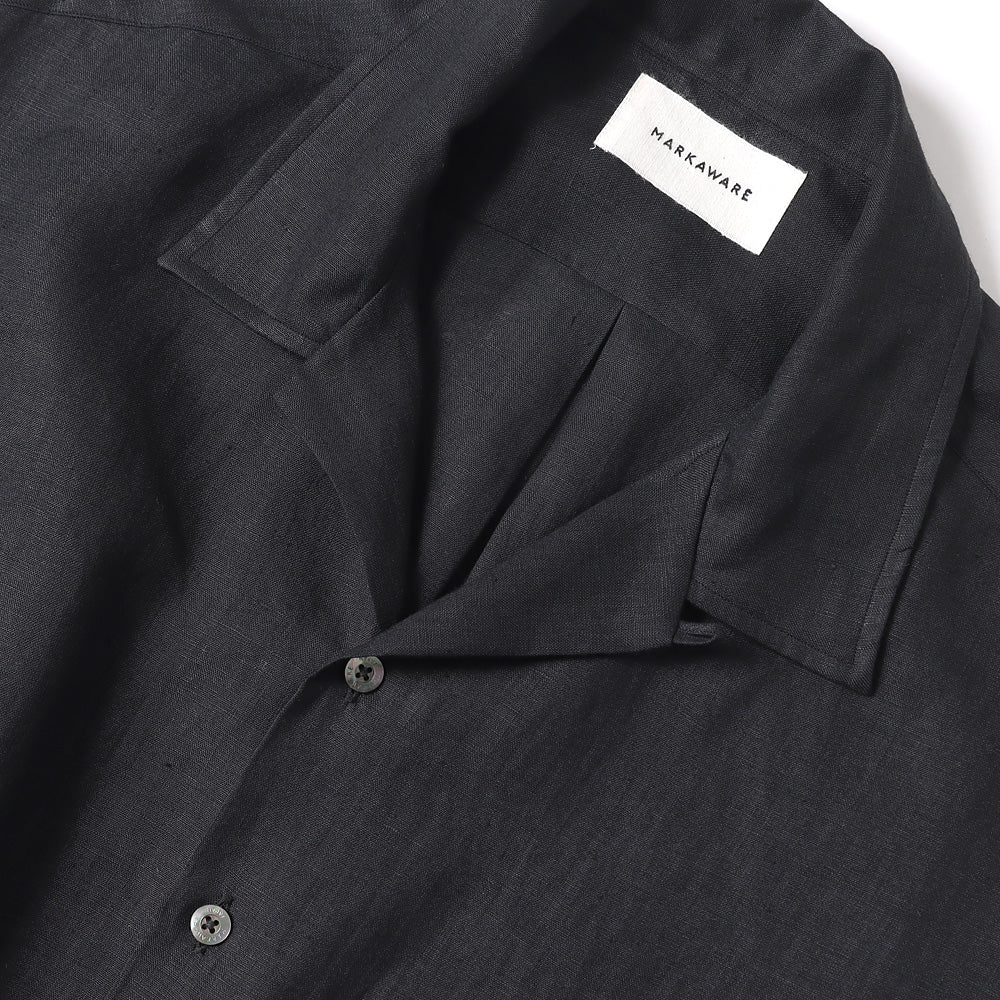 COMFORT FIT OPEN COLLAR SHIRT HEMP