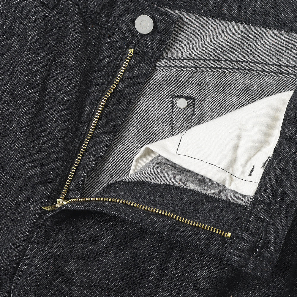 WIDE STRAIGHT KIMONO DENIM