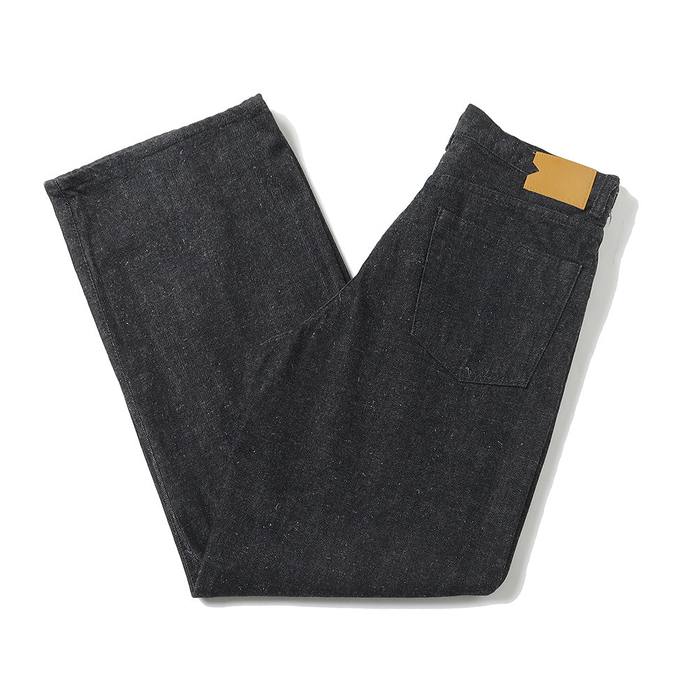 WIDE STRAIGHT KIMONO DENIM