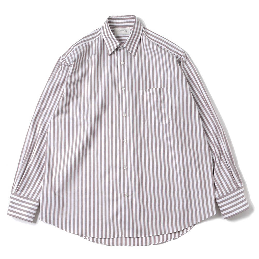 MARKAWARE(マーカウェア) - COMFORT FIT SHIRT SOKTAS ORGANIC COTTON MARKAWARE(マーカウェア) - COMFORT FIT SHIRT SOKTAS ORGANIC COTTON