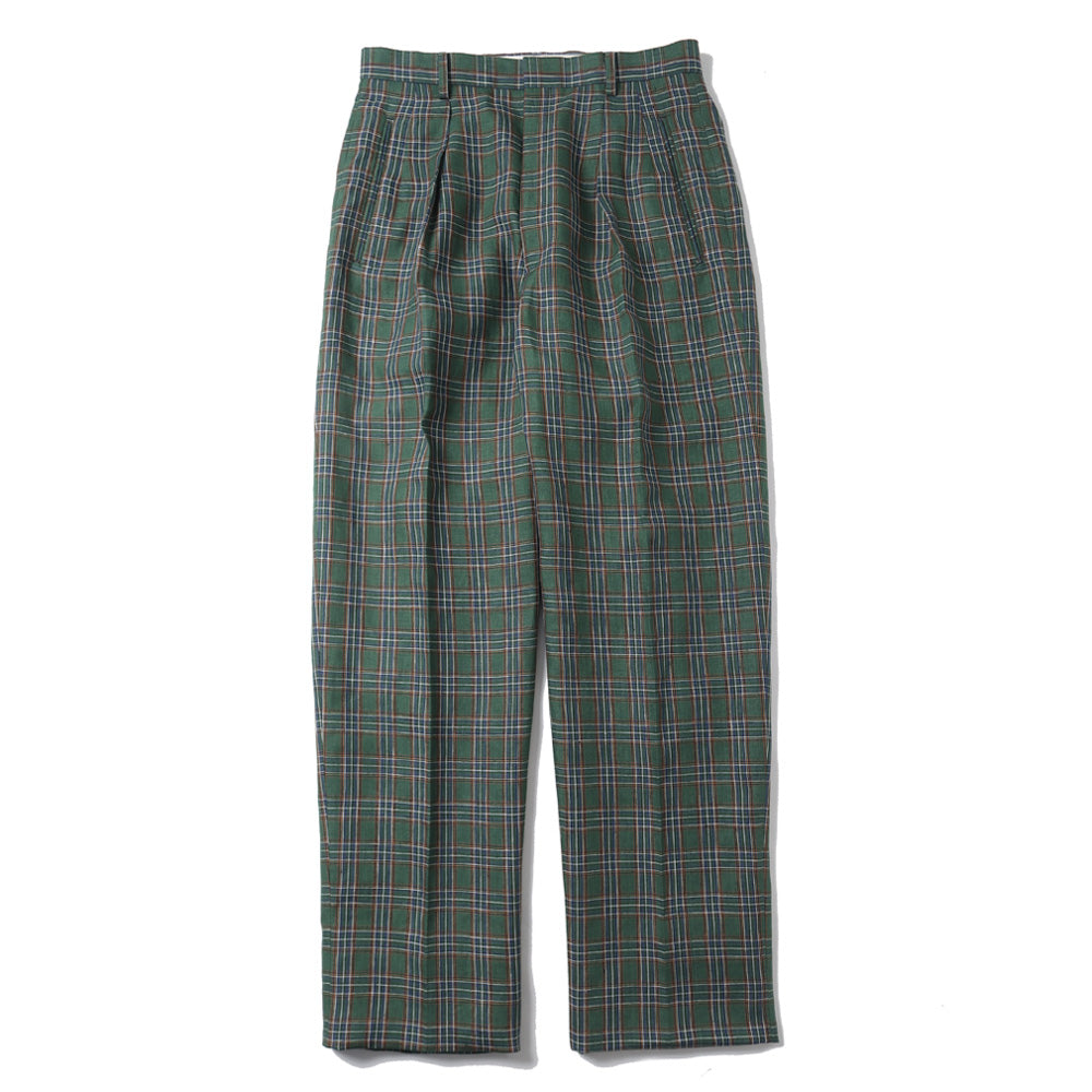 Linen H Check Srousers