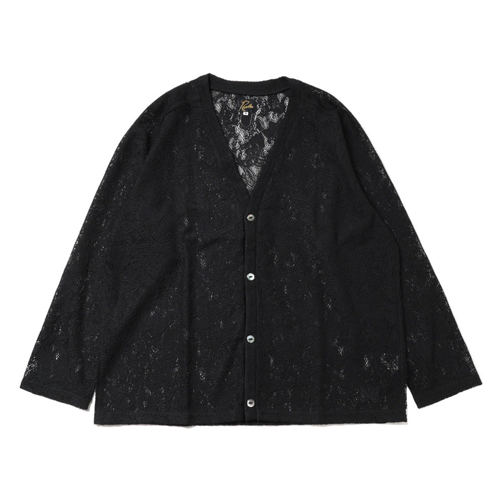 NEEDLES(ニードルズ)V Neck Cardigan - Paisley bulky Lace (TY384