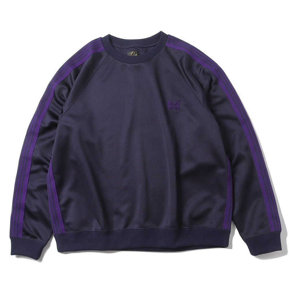 NEEDLES(ニードルズ)Track Crew Neck Shirt - Poly Smooth (NS245 ...