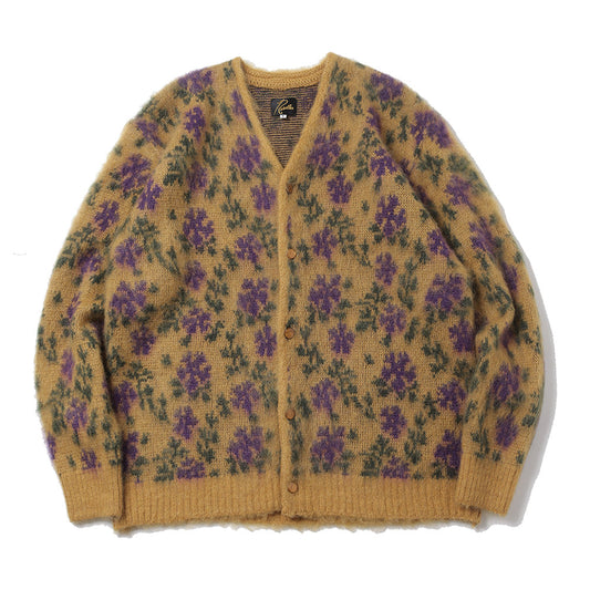 Mohair Cardigan - Flower