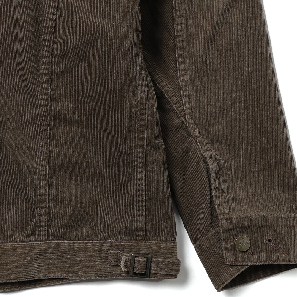 Papillon Emb. Jean Jacket - 14W Corduroy