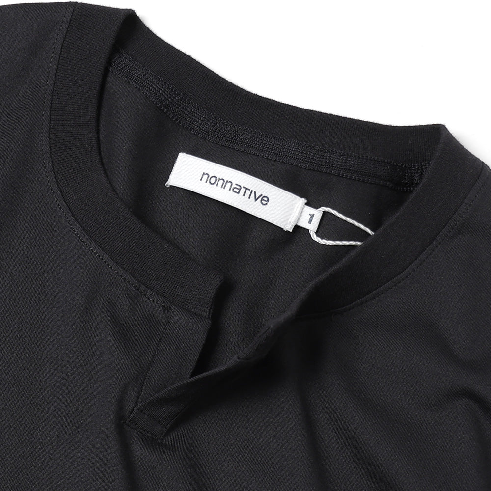 CLERK S/S T-NECK TEE COTTON JERSEY