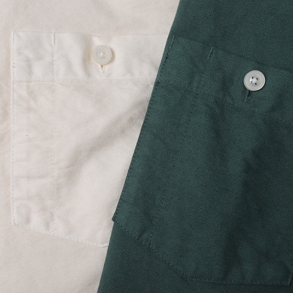 DWELLER B.D. SHIRT COTTON OXFORD OVERDYED