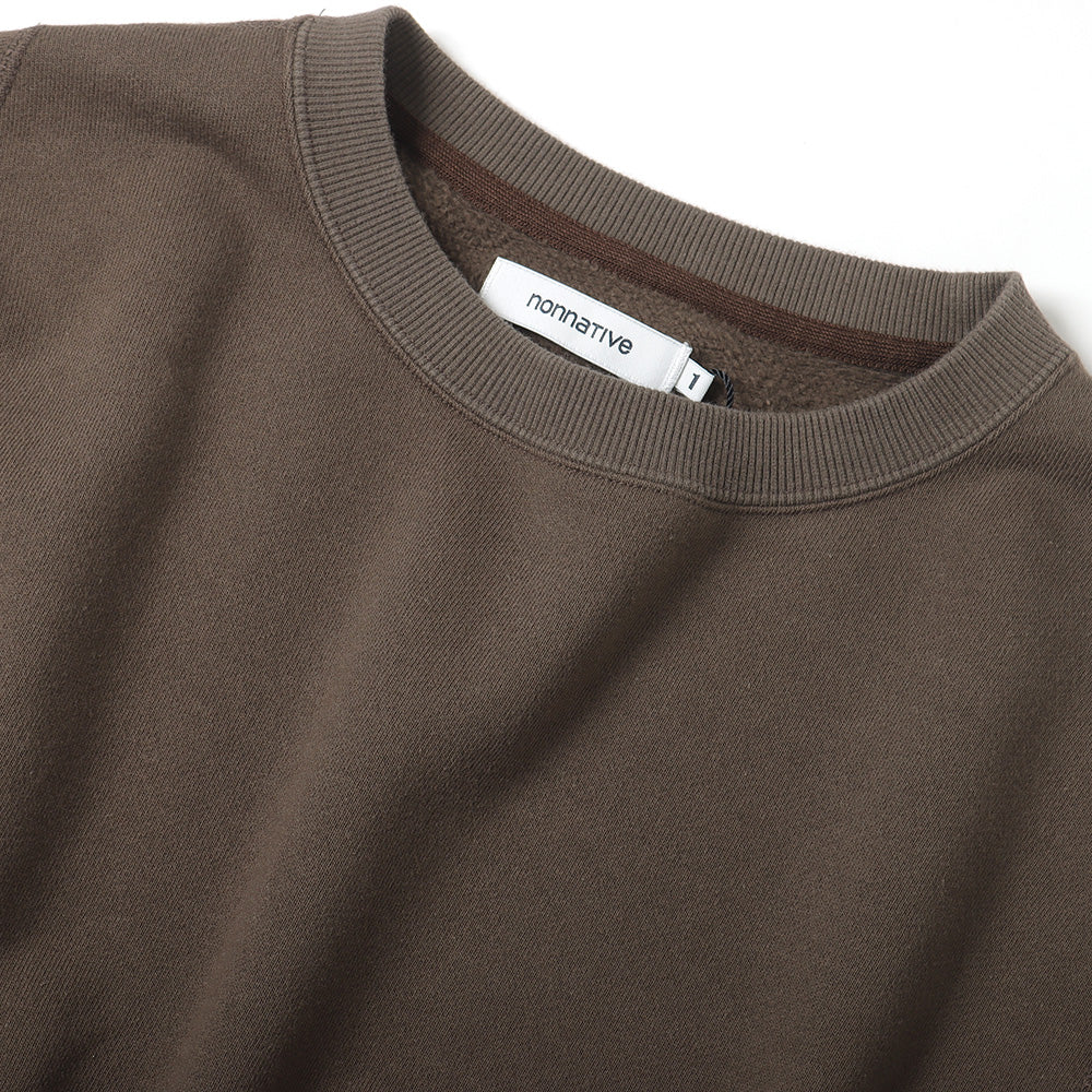 DWELLER CREW PULLOVER COTTON SWEAT