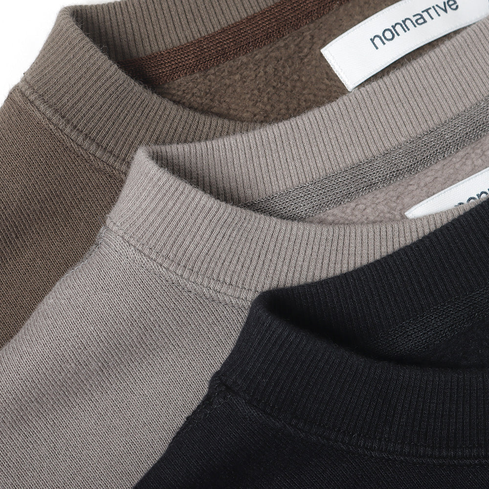 DWELLER CREW PULLOVER COTTON SWEAT