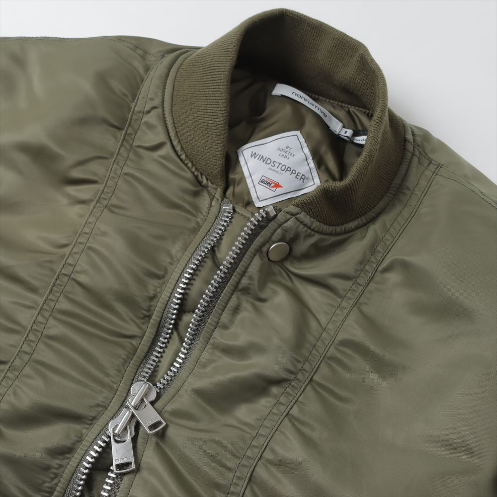 TROOPER PUFF BLOUSON NYLON TWILL WITH GORE-TEX WINDSTOPPER