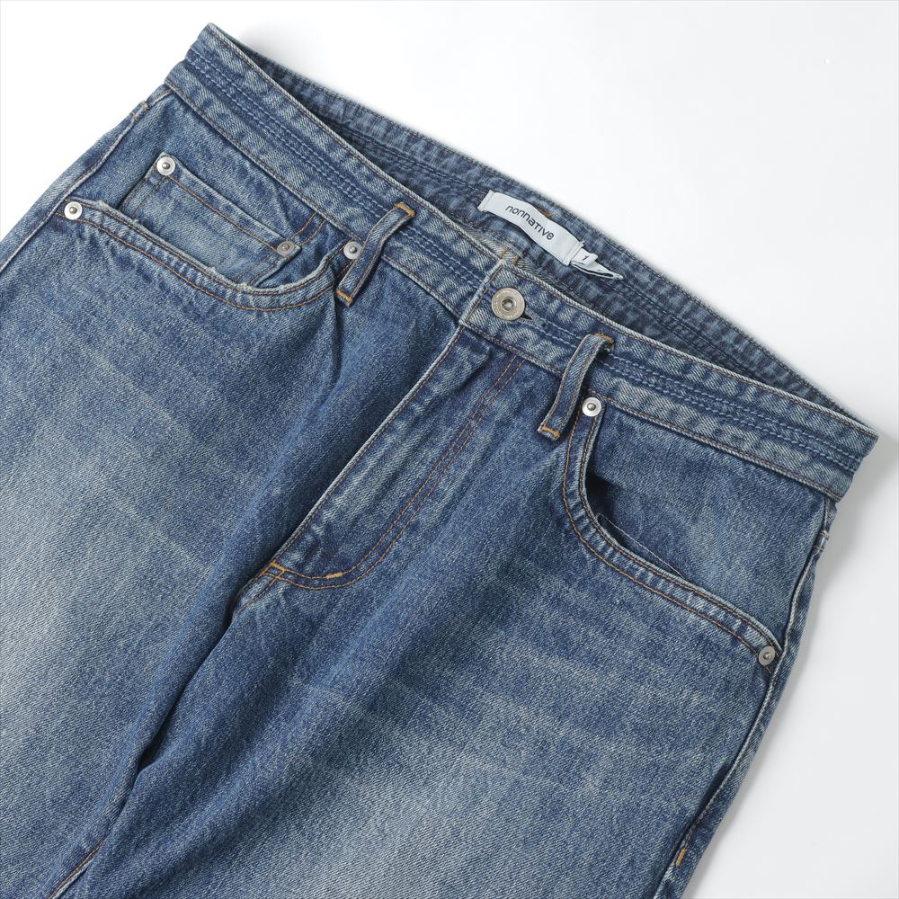 DWELLER 5P JEANS 03 COTTON 13.5oz SELVEDGE DENIM VW