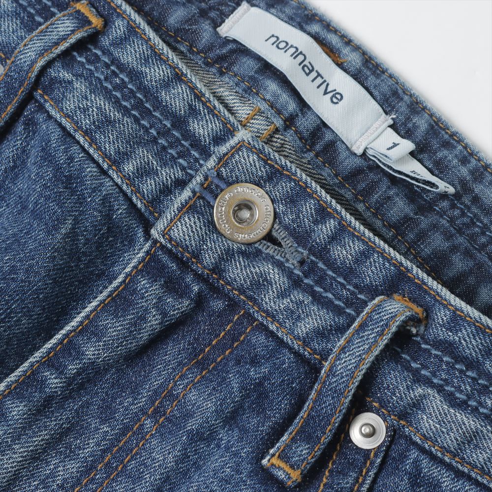 DWELLER 5P JEANS 03 COTTON 13.5oz SELVEDGE DENIM VW
