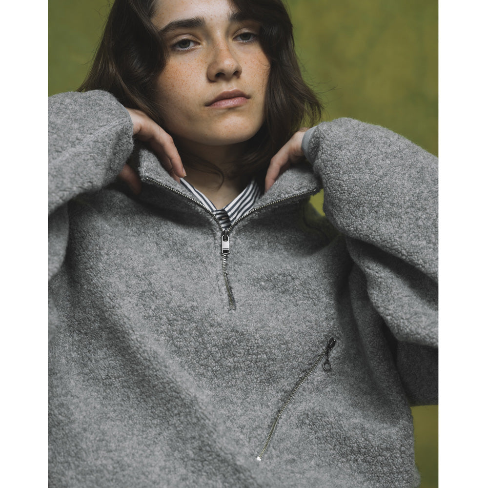 HIKER HALF ZIP PULLOVER WOOL POLY NYLON PILE available 10/17