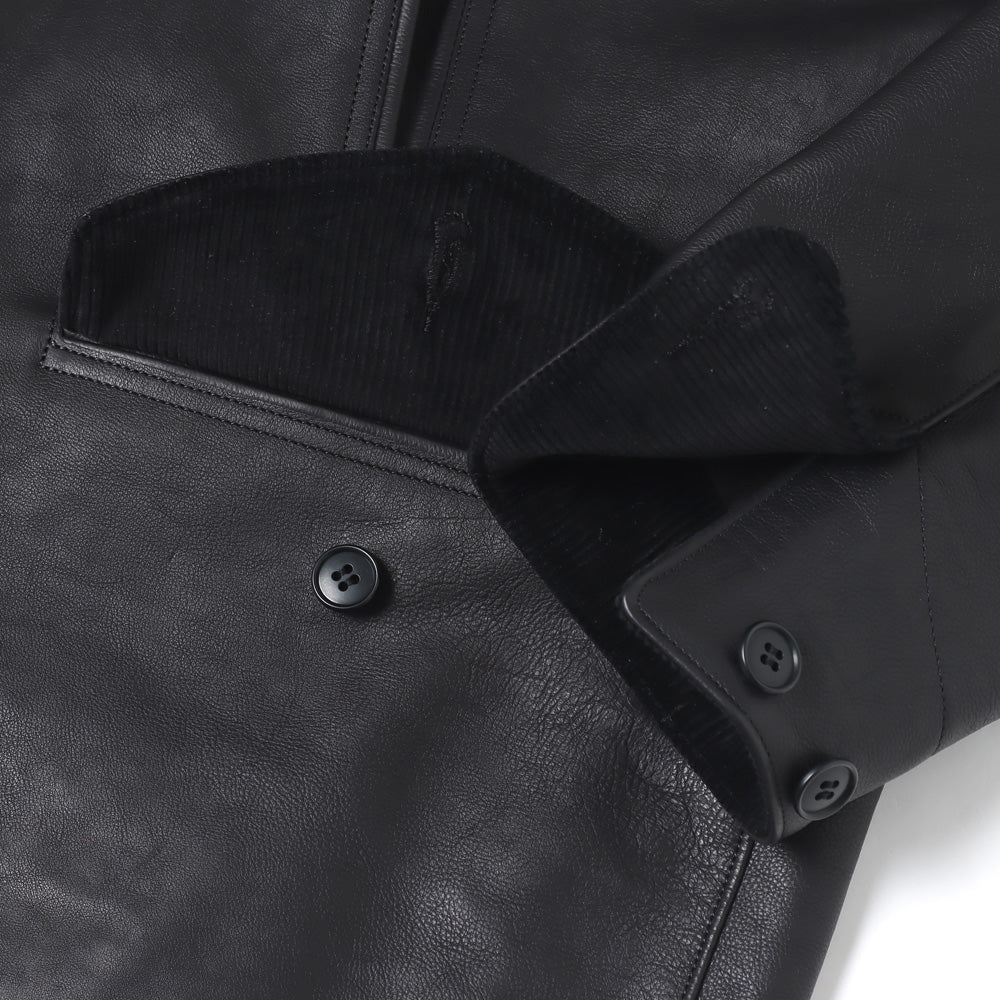 STUNNING LEATHER DURABLE COAT (ITALIAN CALF)