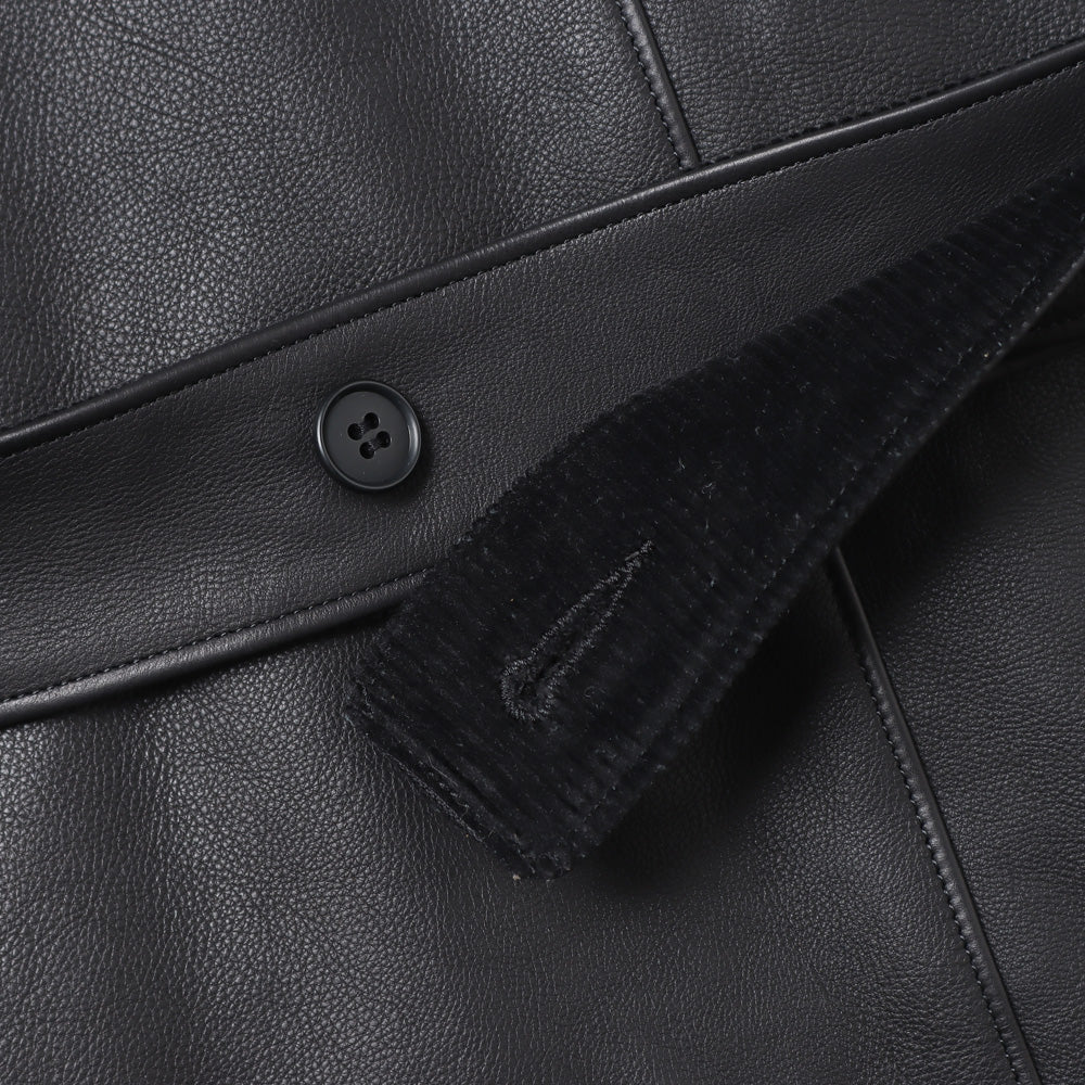 STUNNING LEATHER DURABLE COAT (ITALIAN CALF)