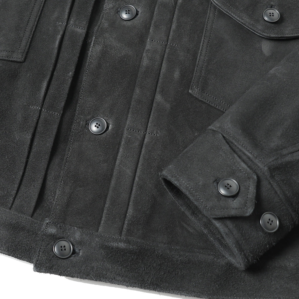 PATINA HORSE-HIDE JEAN JACKET (ROUGH OUT)