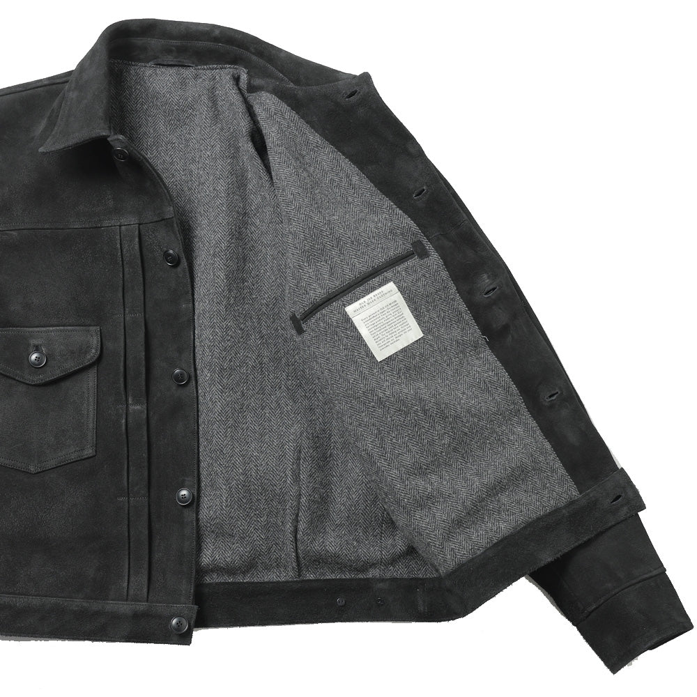 PATINA HORSE-HIDE JEAN JACKET (ROUGH OUT)