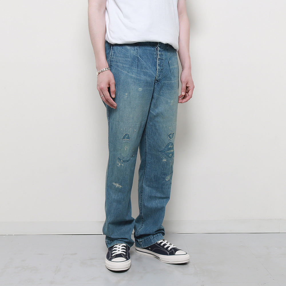 PLEATED LIBERTY TROUSER (SCAR FACE)