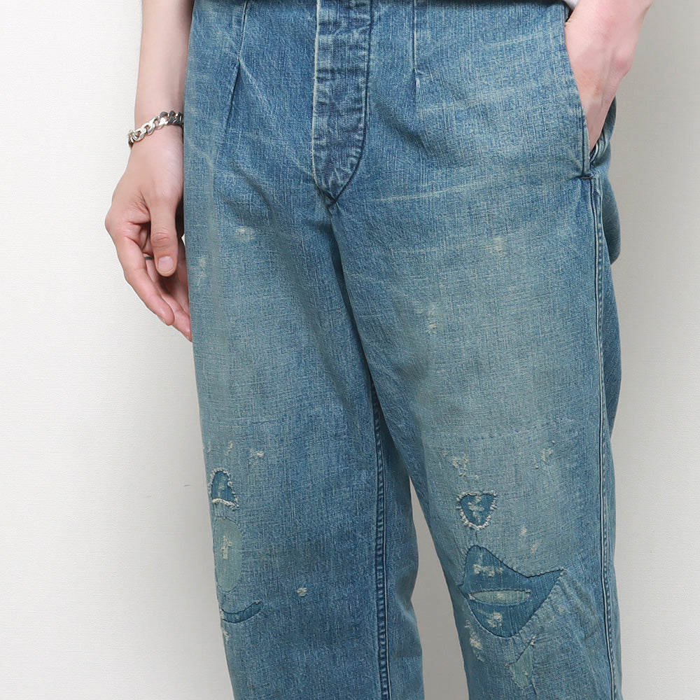 PLEATED LIBERTY TROUSER (SCAR FACE)