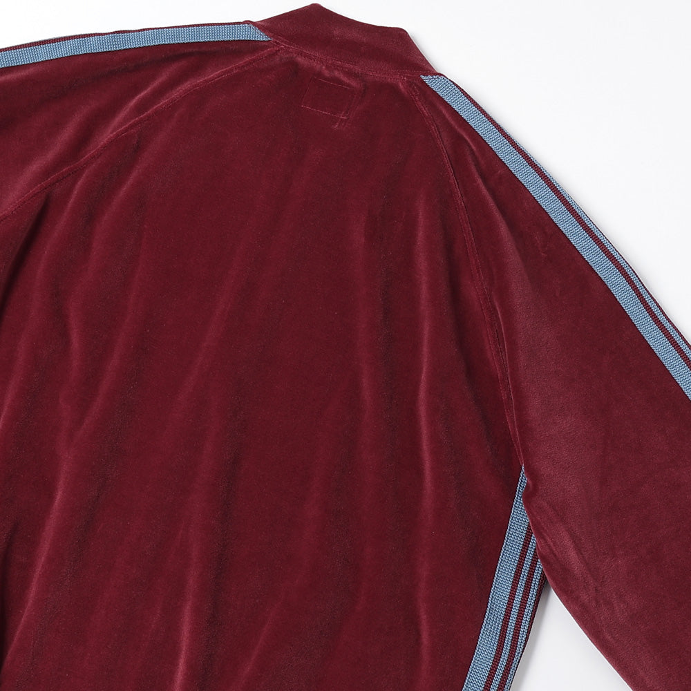 Rib Collar Track Jacket - C/PE Velour