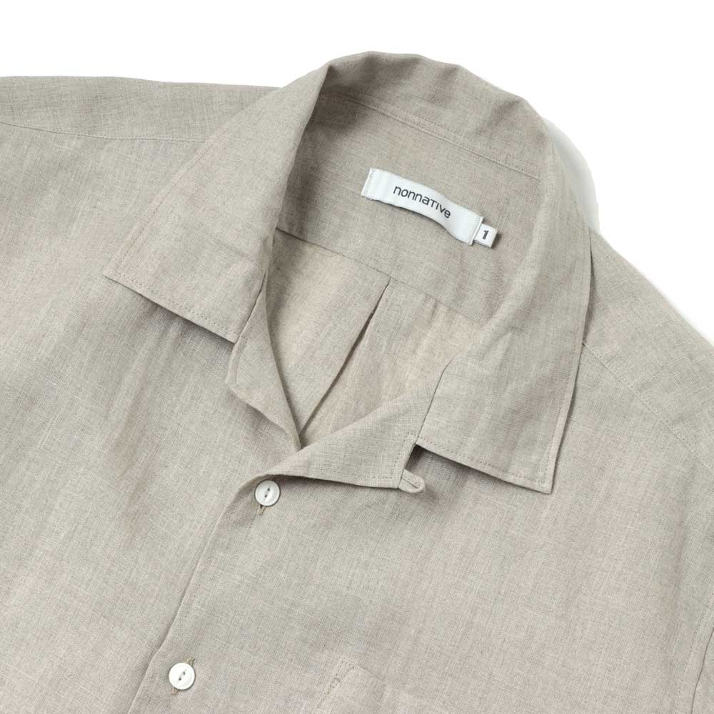 VOYAGER L/S SHIRT LINEN OXFORD