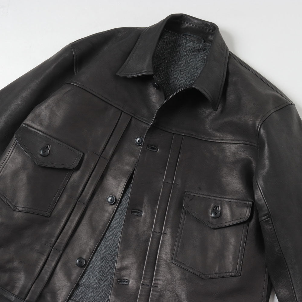 PATINA HORSE-HIDE JEAN JACKET