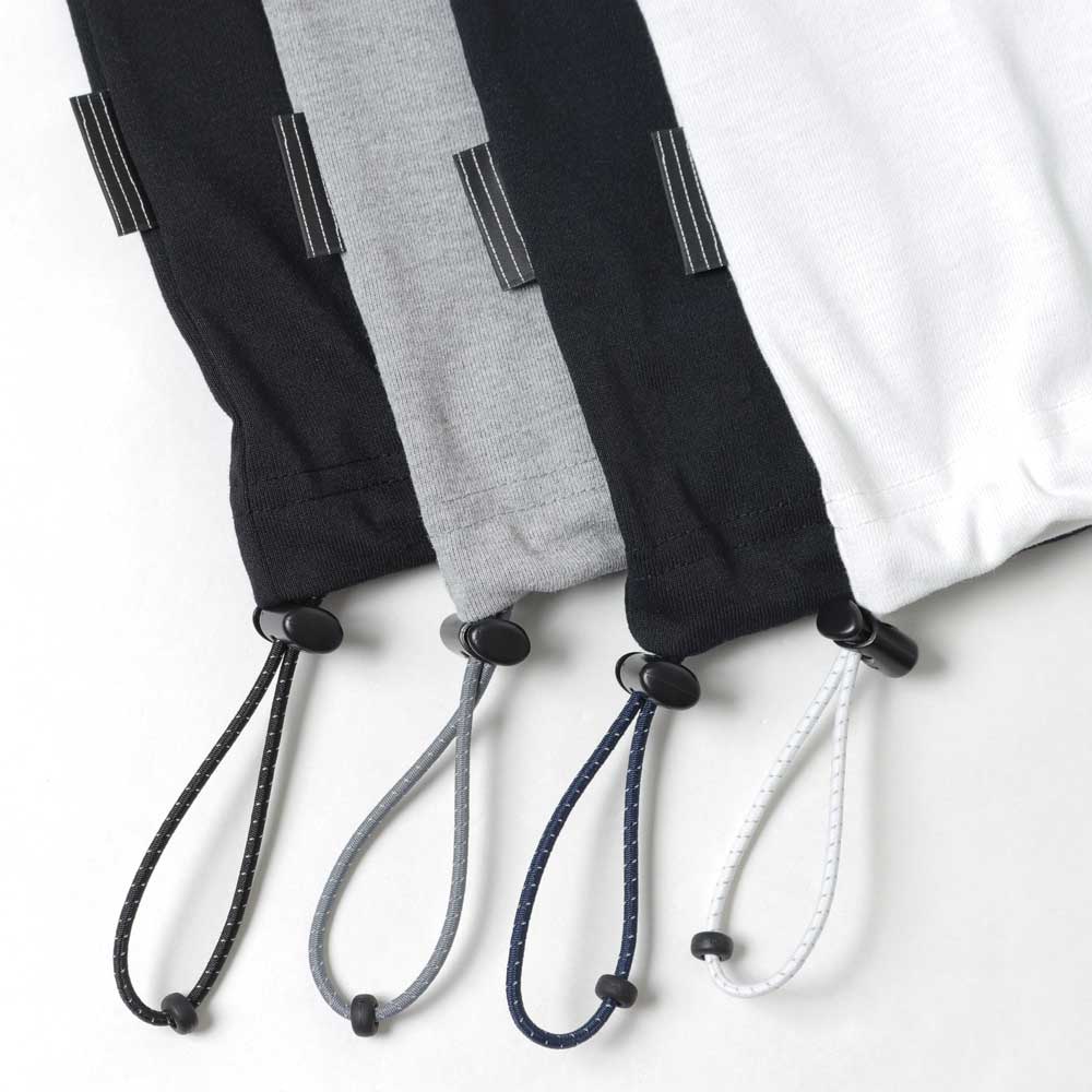 SUPER BIG TEE W DRAWSTRINGS