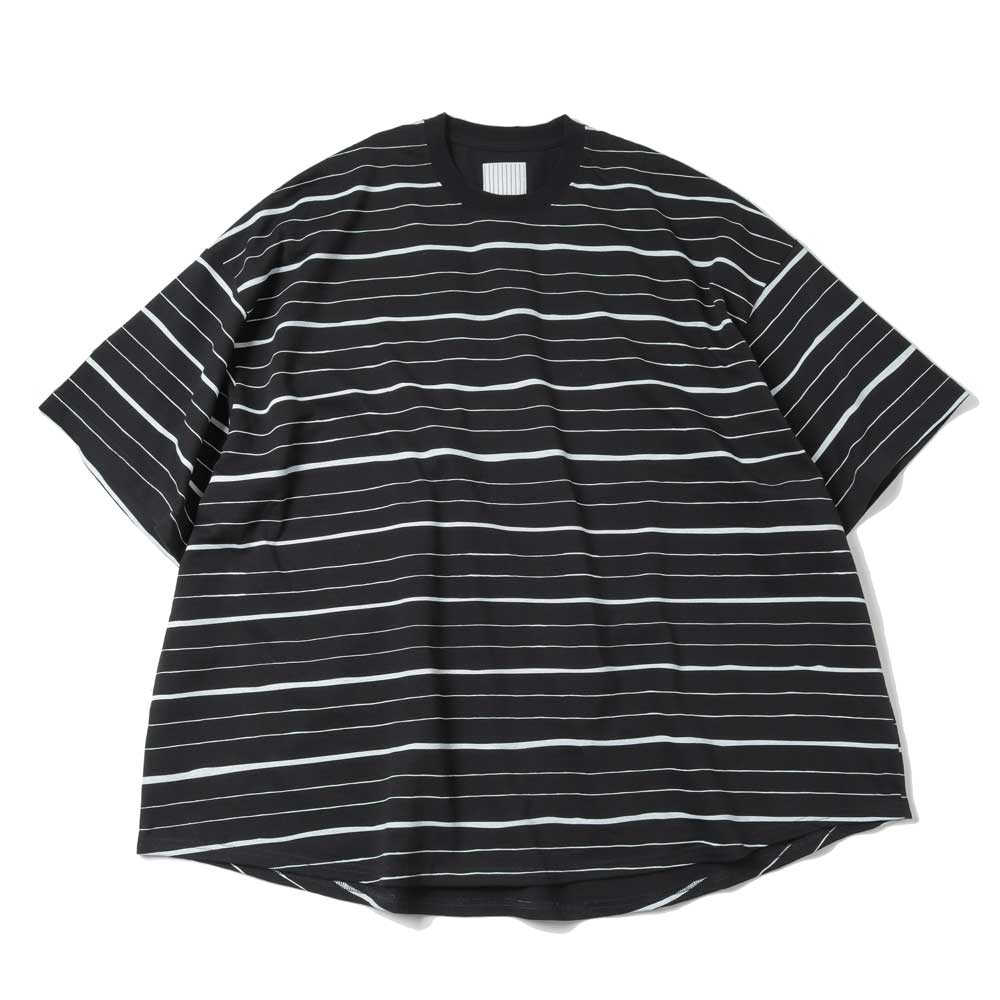 SUPER BIG MIX SIDE STRIPES SS TEE