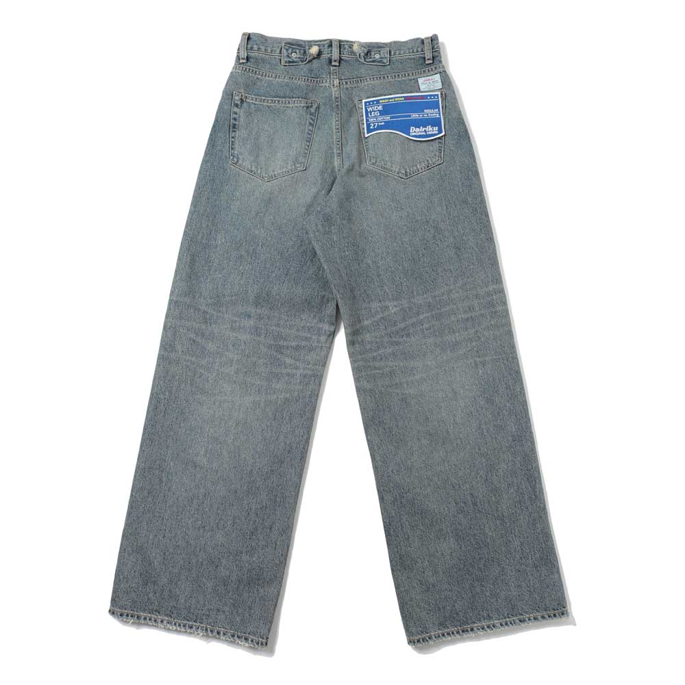 Wide Vintage Denim Pants