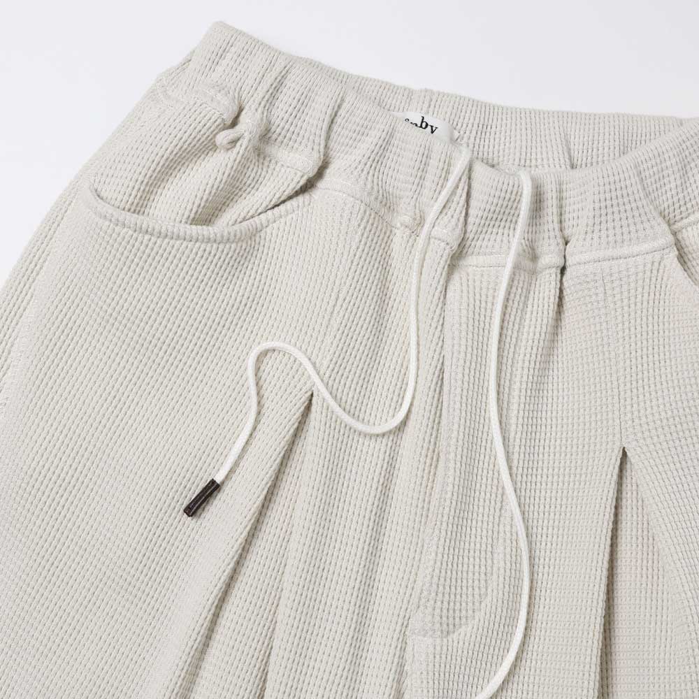 WAFFLE EASY PANTS - Pigment Stone Wash -