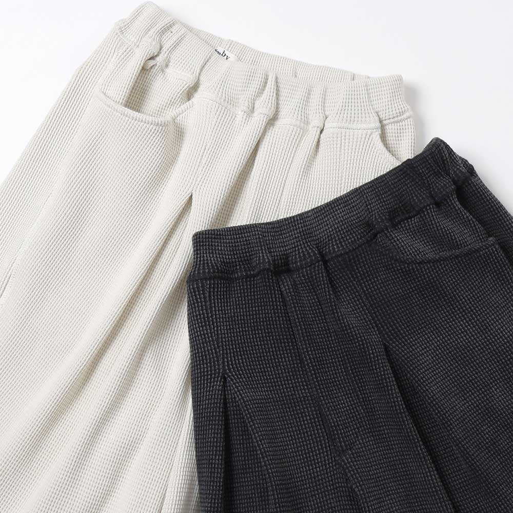 WAFFLE EASY PANTS - Pigment Stone Wash -