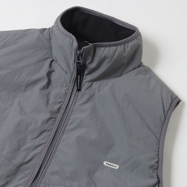 Nylon Zip Up Vest